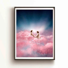 Sitting on Cloud Nine - Poster