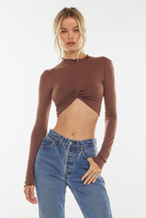 Sheveta Shelby Top in Toffee