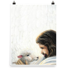 Good Shepherd (Psalm 91:4) - Poster