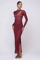 Sheveta Holly Maxi in Vixen