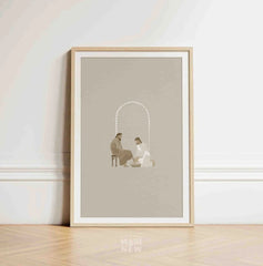 Jesus Washing Feet (Colors) - Digital Download