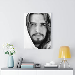 Christ Portrait (B&W) - Canvas