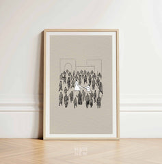 Woman Touches Jesus (Black) - Digital Download