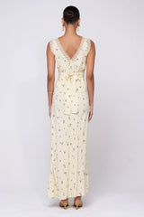 Sheveta Aimee Dress in Beurre
