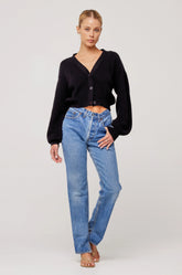 Sheveta Annette Cardigan in Black