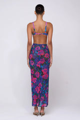 Sheveta Ziggy Mesh Skirt in Lanai