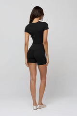 Sheveta Bike Short Second Skin in Black