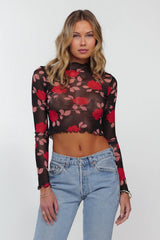 Sheveta Ida Top in Rosa