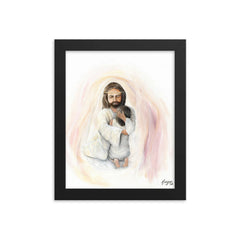 He understands (Psalm 34:18) - Framed Poster
