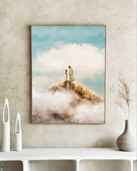 On the Mountain - Framed Print