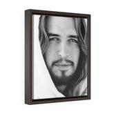 Christ Portrait - Framed Canvas