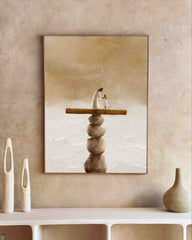 Center - Framed Print