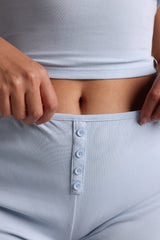 Sheveta Air-Sleep Ease Shorts - Celeste