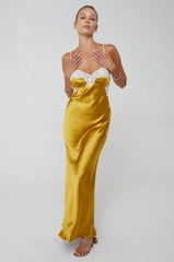 Sheveta Celine Dress in Gold