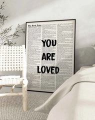 You are Loved - Framed Print