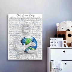 70 Bible Verses on Identity God's Creation - Personalized Canvas