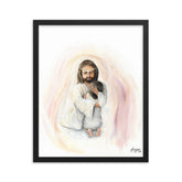 He understands (Psalm 34:18) - Framed Poster