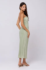 Sheveta Anna Slip in Sage