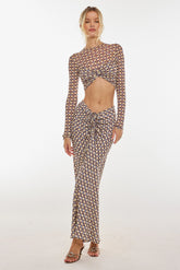 Sheveta Ziggy Skirt in Brooklyn
