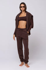 Sheveta Bodhi Sweatpants in Tobacco