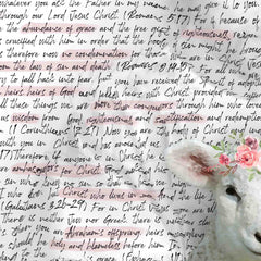 70 Bible Verses on Identity God's Beloved - Personalized Canvas