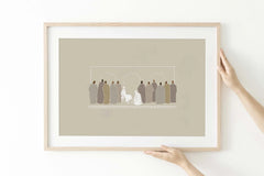 Washing Feet (Colors) - Digital Download