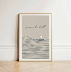 Walk on Water (Jesus pulling Peter) - Digital Download