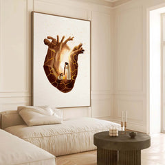 Kintsugi Heart - Canvas