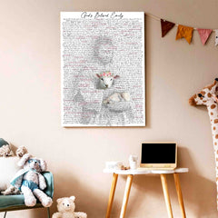 70 Bible Verses on Identity God's Beloved - Personalized Canvas