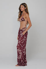 Sheveta Chase Mesh Pant in Bronco