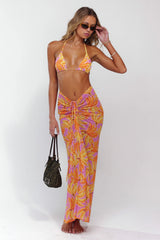 Sheveta Ziggy Mesh Skirt in Chiquita