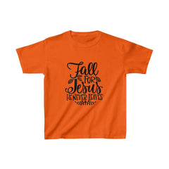 Fall For Jesus Kids Shirt