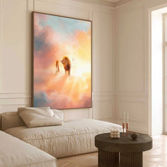 Bold As A Lion - Canvas