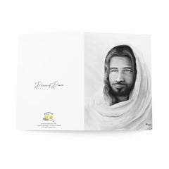 Prince of Peace (Black and White) (Isaiah 9:6) - Greeting Cards (8 pcs)