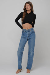 Sheveta Shelby Top Second Skin in Black