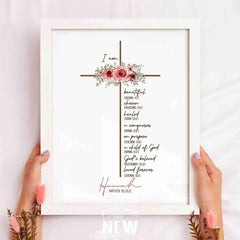 Cross (I am) - Custom Poster