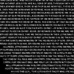 Custom Fingerprint 70 Bible Verses on Identity