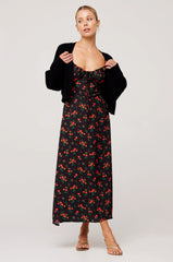 Sheveta Annette Cardigan in Black