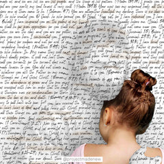 70 Bible Verses on Identity - Personalized Poster