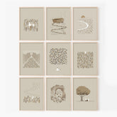 Set of 9 Print (Bundle)