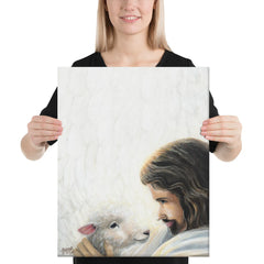 Good Shepherd (Psalm 91:4) - Canvas