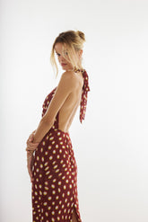 Sheveta Fiona Dress in Spice
