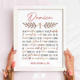 Rose Gold Cross (You are) - Custom Poster