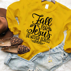 Fall For Jesus Unisex Sweatshirt