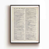 Do Not Be Afraid V1 - Digital Download