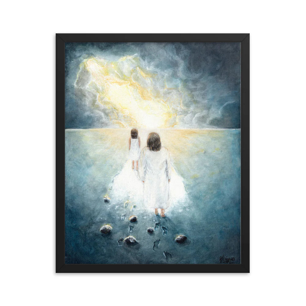 Into the New (Isaiah 43:19) - Framed poster