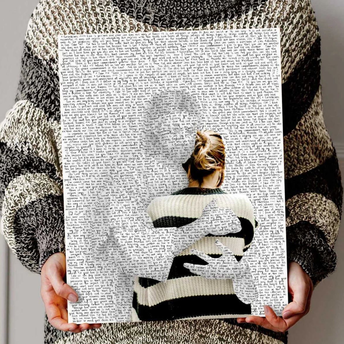 100 Bible Verses on Love - Personalized Canvas