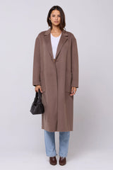 Sheveta Ryder Coat in Taupe