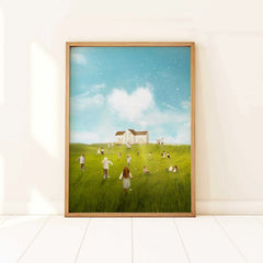 Glimpse of Heaven - Framed Print