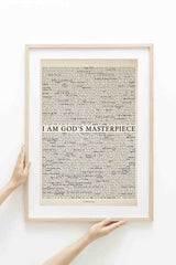 I Am Gods Masterpiece (Brown) - Digital Download